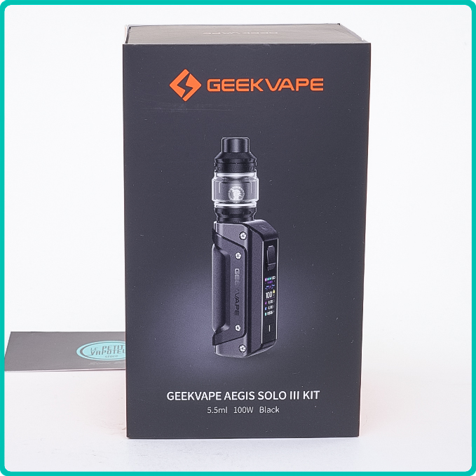 Packaging du Kit Aegis Solo 3 Geekvape